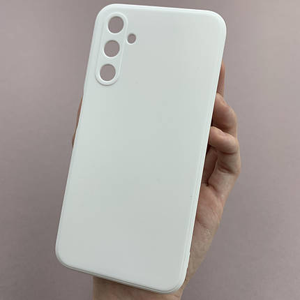 Чохол для Samsung Galaxy A24 4G м'який чохол із захистом камери на телефон самсунг а24 4г білий cfh, фото 1
