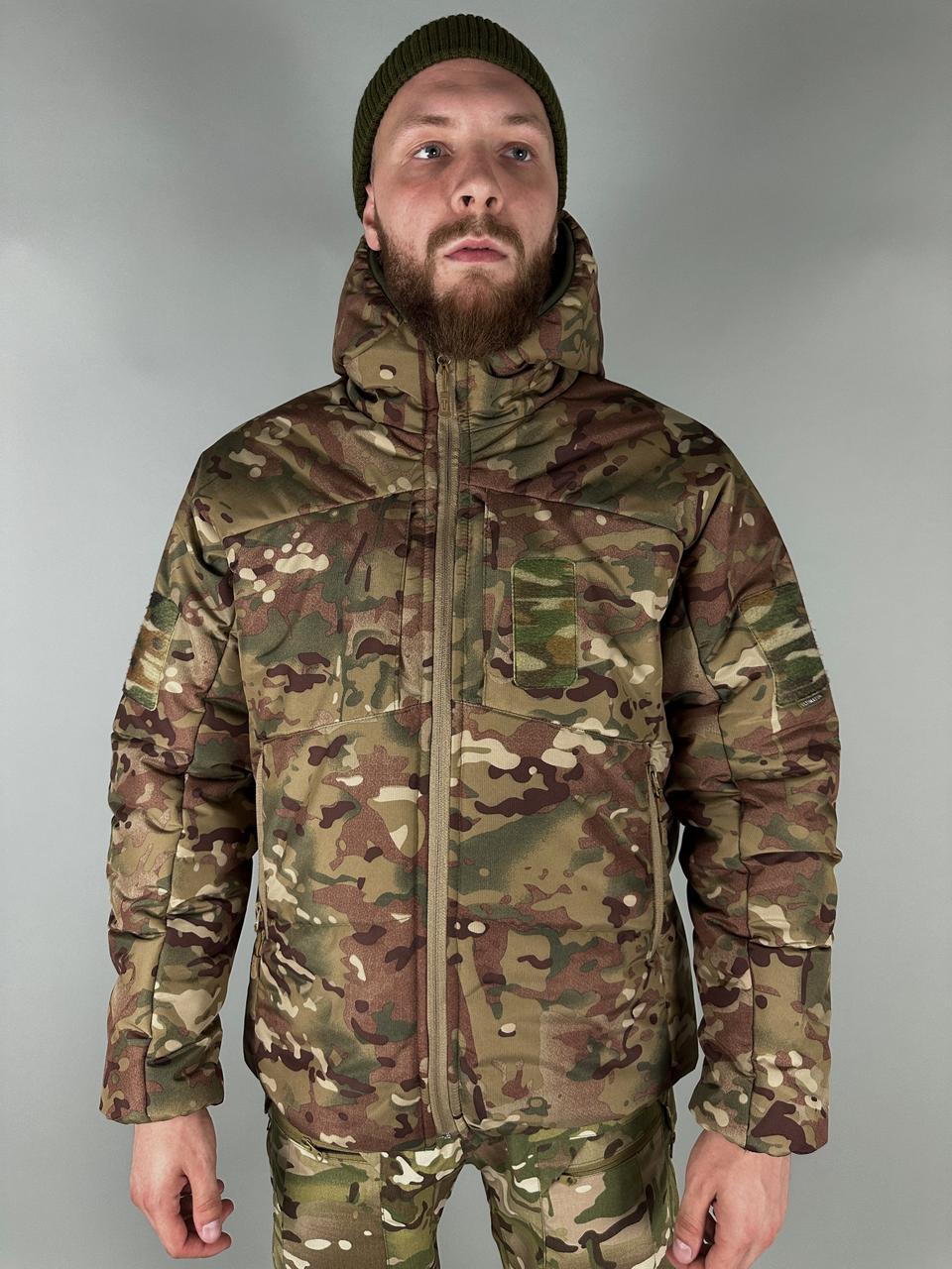 Куртка зимова (до -20 °C) тактична Ultimatum Santana G-Loft Мультикам, розміри S, M, L, XL, XXL, 3XL