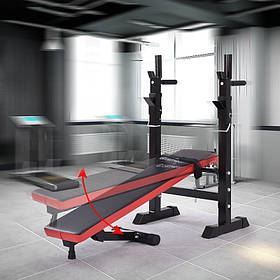 Лава для жиму професійна, бруси, WCG Скам'я під штангу (складна)