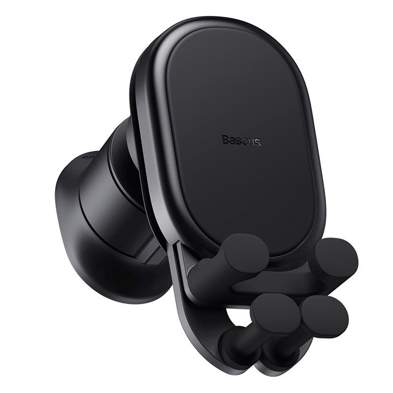 Тримач Baseus Stable Gravitational Wireless Charging Car Mount Pro (Air Outlet Version) |15W| чорний, фото 1
