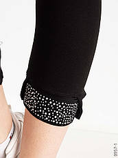 Штани, лосини, капрі жіночі стрейчеві, великі розміри, пояс на гумці PLOVDIV, Туреччина, фото 3