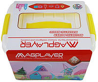 MagPlayer Конструктор магнитный набор бокс 90 эл. (MPT2-90) Baumar - Сделай Это