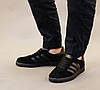 Кросівки чоловічі Adidas Originals Gazelle Black Адідас Газель низькі снікерс чорні замша В'єтнам, фото 7