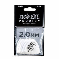 Медиаторы Ernie Ball 9338 White Large Shield Prodigy Picks 6-Pack 2.0 mm (6 шт.) TR, код: 6557109