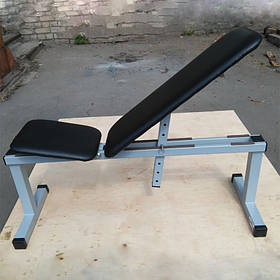 Лава для жиму лежачи універсальна регульована, навантаження до 250 кг і Гантелі композитні RN-Sport по 11 кг