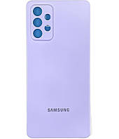 Задняя крышка Samsung A72/A725 со стеклом камеры Purple