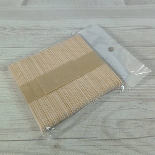 Шпателі дерев'яні, 50 шт, маленькі