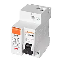 Диференціальний автоматичний вимикач ENERGIO SP-L 1P+N C 25А 4.5кА
