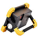 Світлодіодний акумуляторний прожектор LL-802 Чорно-жовтий, фото 2