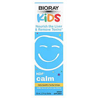 NDF Calm, добавка для підживлення печінки й виведення токсинів, для дітей, зі смаком ванілі, Bioray, 60 мл