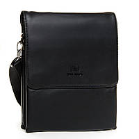 Мужская сумка - планшетка кожа натуральная черная BRETTON 5308-3 black