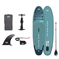 Сапборд Aqua Marina VAPOR 10’4″ 2023  - надувная доска для САП сёрфинга, sup board  BT-23VAP