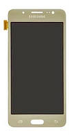 Дисплей Samsung J500 / J5 2015 TFT з регулюванням яскравості Gold