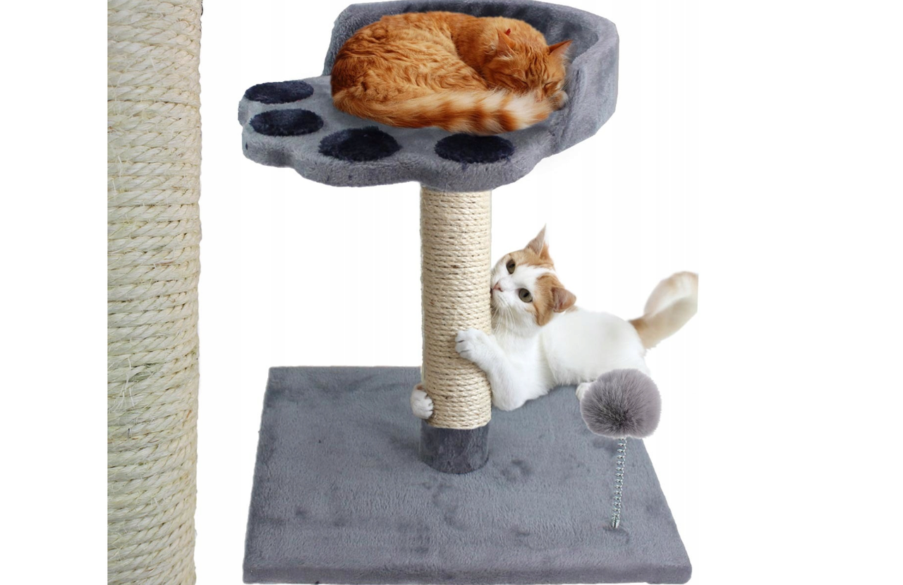 Низька кігтеточка MATISTO до 60 см лежанка, фото 1