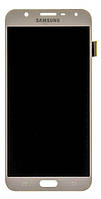 Дисплей Samsung J701 / J7 Neo 2017 TFT/SLIM з регулюванням яскравості Gold