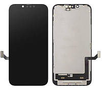 Дисплей для Apple iPhone 14 с чёрным тачскрином ZY-IN CELL