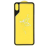 Захисне скло Apple iPhone XS Max заднє- 6D Premium чорний