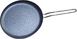 Сковорода для млинців з антипригарним покриттям O.M.S. Collection 3234 24 см Темно-сірий, фото 2
