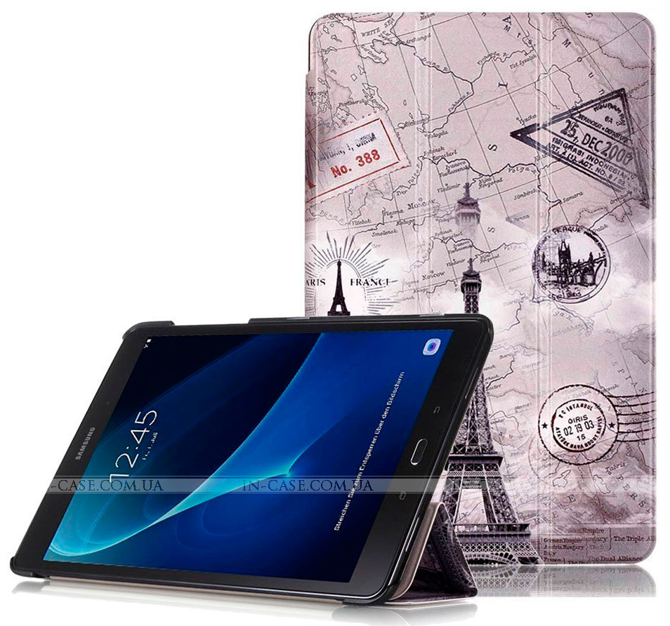 Чохол Slimline Print для Samsung Galaxy Tab A 10.1 2016 SM-T580, SM-T585 Paris