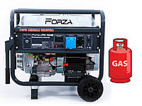 Генератор ГАЗ/бензиновый Forza FPG 9800Е 7.0/7.5 кВт с электрозапуском