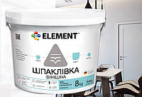 Финишная шпаклевка ELEMENT уп.2,5 кг белая