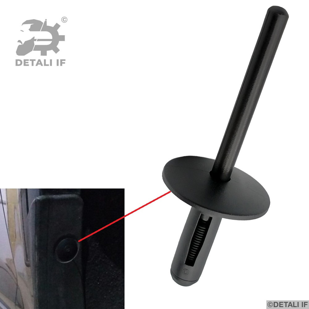 Кліпса кріплення підкрилка локера колісної арки X3 F97 Bmw 51777171004 51717002953, фото 1