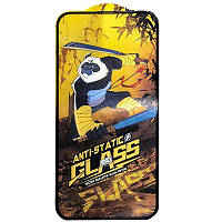 Защитное стекло 5D Anti-static Panda для Apple iPhone 13 Pro Max / 14 Plus (6.7"), Черный