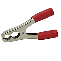 Затискач типу "крокодил" 130 мм, 200A (червоний)