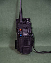 Тримач під рацію кордура чорна