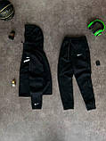Чоловічий спортивний костюм Nike M1634 чорний ХХL, фото 8