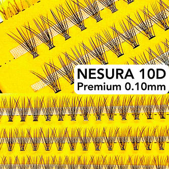 Вії Nesura Premium 10D 0.10 Преміум
