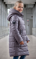 Зимова курточка на дівчинку "Сандра", розміри на зріст 134- 152