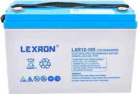 Акумуляторна батарея Lexron LXR12-105 GEL 12 V 105AH DEEP CYCLE