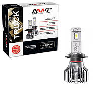 Светодиодные автомобильные LED лампы AMS TRUCK-F H7 24V 14000Lm 5500K CANBUS комплект 2шт