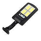 Ліхтар вуличний Solar Sensor Ligh BK-818-6 COB на сонячній батареї чорний, фото 5