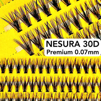 Вії Nesura Premium 30D 0.07 Преміум