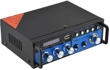 Усилитель звука UKC SN-666BT FM USB 2x300W Bluetooth + Караоке