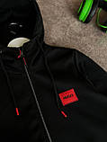Чоловічий спортивний костюм Hugo Boss M1636 чорний S, М, фото 2