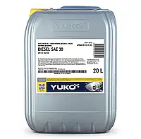 Масло моторное YUKO TURBO DIESEL SAE 30 API CD 20 л М-10ДМ