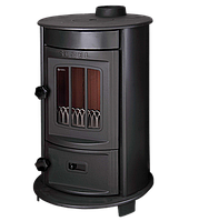 DUVAL EM-5127BL (BLACK EDITION) Турбо піч-камін. Опалення, приготування їжі