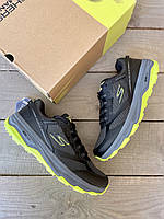 Кроссовки мужские Skechers Original Go Trail Altitude Black/Green