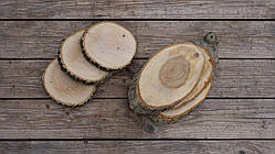 Спил дерев'яний Ясен до 40 см