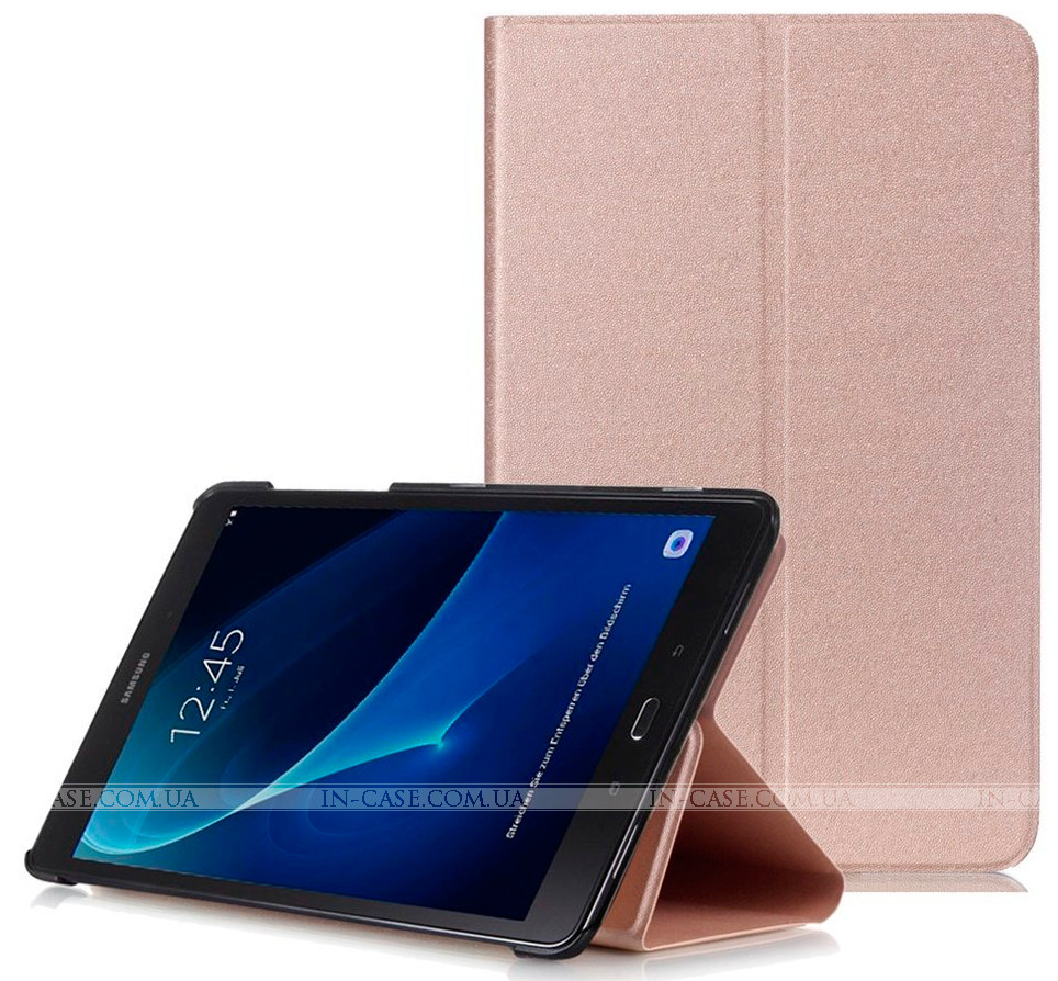 Чохол Slim Stand для Samsung Galaxy Tab A 10.1 2016 SM-T580, SM-T585 Gold + плівка
