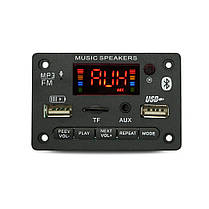 Аудіоплеєр автомобільний 12-32В. USB, MP3, FM, AUX, TF, Bluetooth 5.0, фото 6