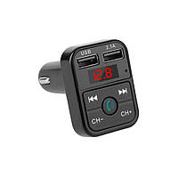 FM-модулятор (трансмітер) B2 (Bluetooth+MP3 плеєр + 2 USB) 2.1A