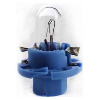 Автомобільна лампа 17027 (BAX) 12V 1,2 W B8,4d Light Blue Narva