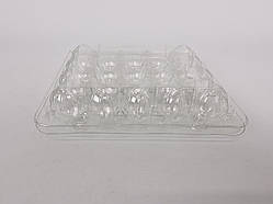 Пластикова упаковка під перепелині яйця прозора ПС-111 на 20 яєць 50 шт/уп.