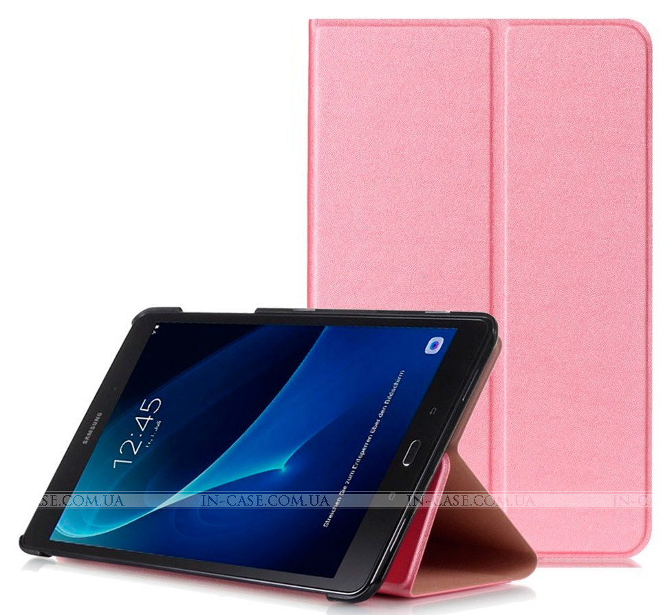 Чохол Slim Stand для Samsung Galaxy Tab A 10.1 2016 SM-T580, SM-T585 Pink + плівка