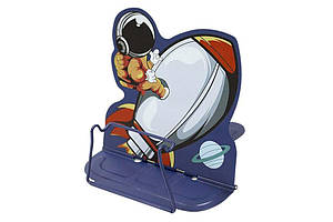 Підставка для книг металева ООПТ Ракета 22,5*16,5см