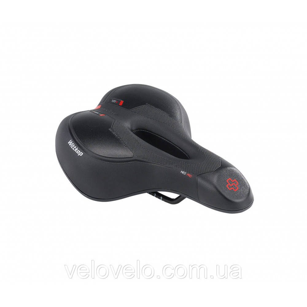 Сідло Medicus Pro 6.2 Gel (17.5 х 25 см) без замка з демпферами WITTKOP (НІМЕЧЧИНА)